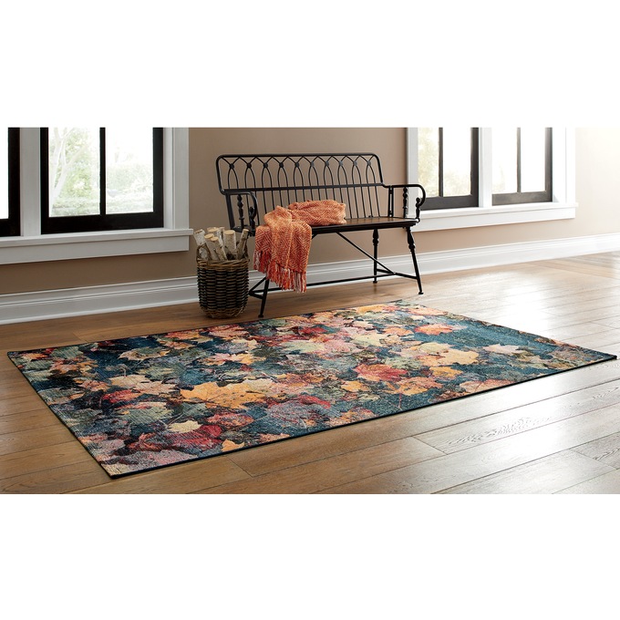 Fall Leaves Indoor/Outdoor Rug, , large