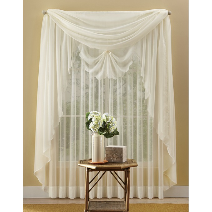 Emelia Sheer Voile Panel, , large