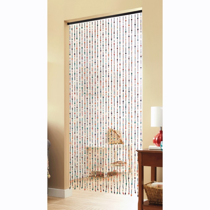 Colorful Beaded Door Curtain, , large