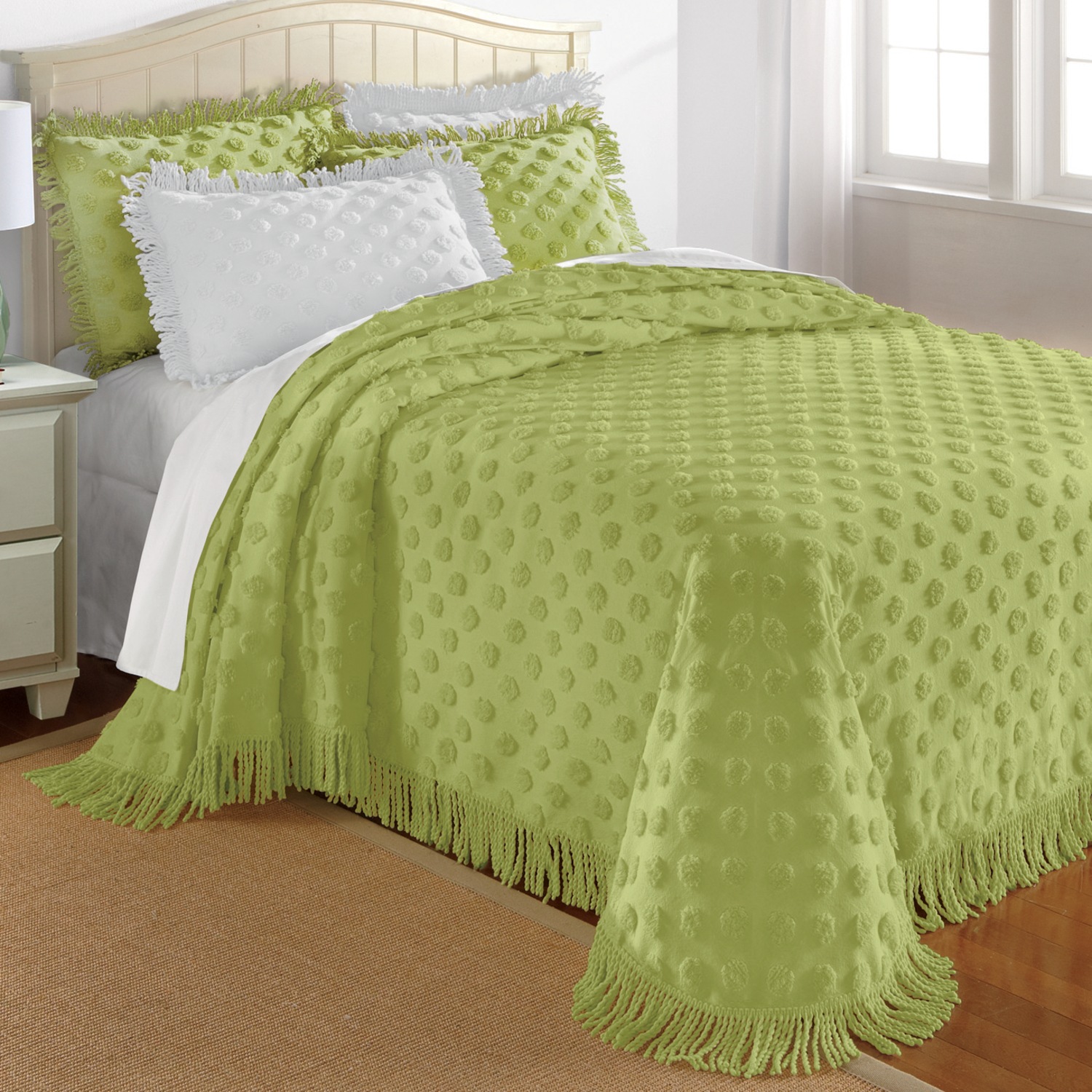 Chenille Dot Bedspread Country Door