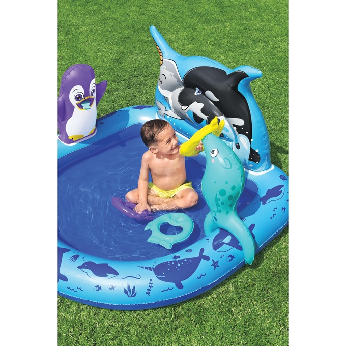 Bestway H2OGO! Polar Pals Kids Inflatable Water Play Center, , large