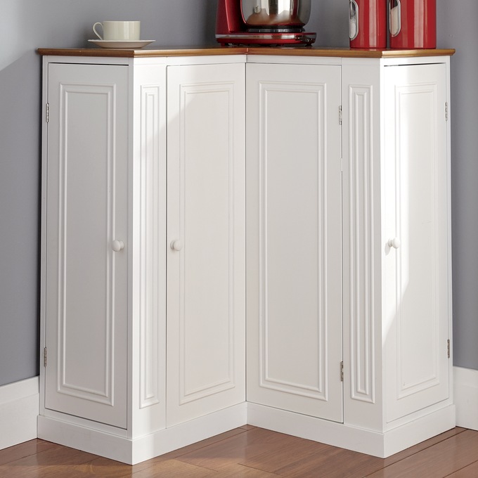 Corner Storage Cabinet Country Door