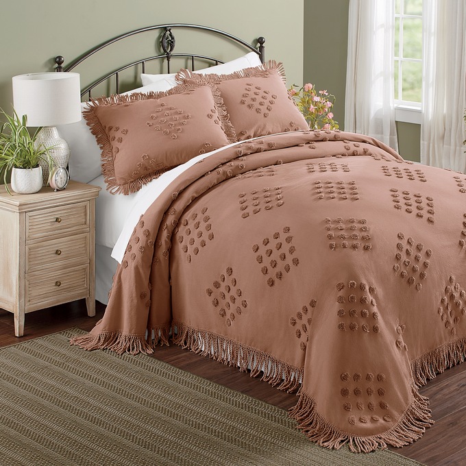 King chenille blanket deals