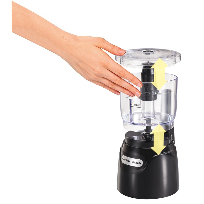 Hamilton Beach Stack & Press Food Chopper, , large