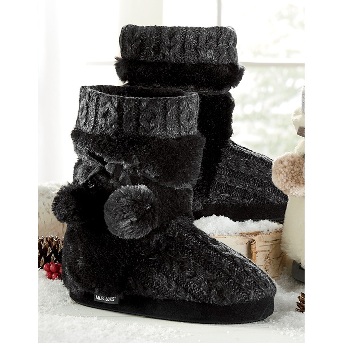 Muk luks women's slipper boot cheap