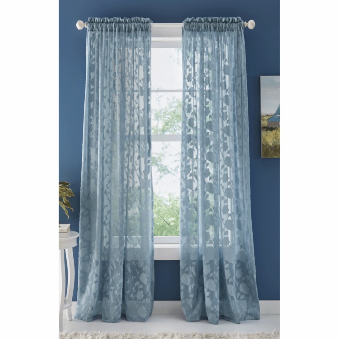 Abby Sheer Lace Panel, , large