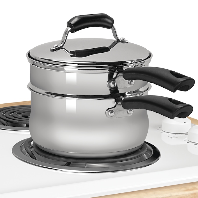 4-Piece Range Kleen 3-Quart Double Boiler Set, , large