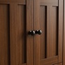 Katie Sideboard Cabinet with Drawers, Black Walnut, large
