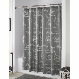Family Sentiments Shower Curtain, , large