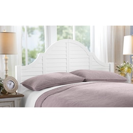 Heartwell Shutter Queen Headboard, , large