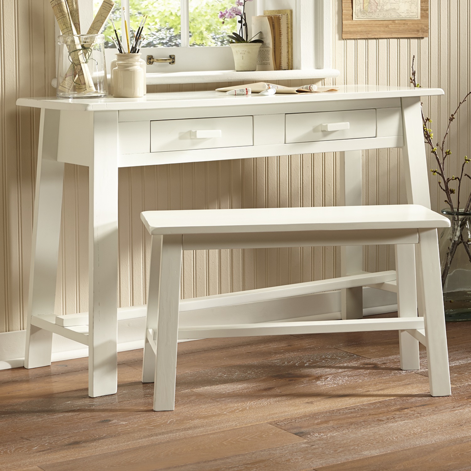 Rustic Desk and Bench | Country Door