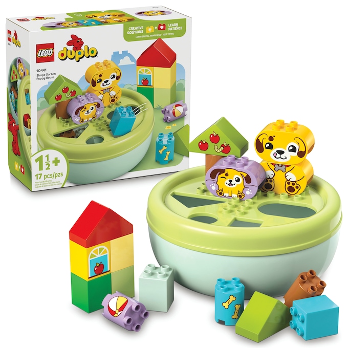 LEGO DUPLO Shape Sorter: Puppy House, , large