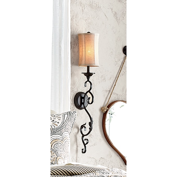 Curl Scroll Wall Sconce Country Door