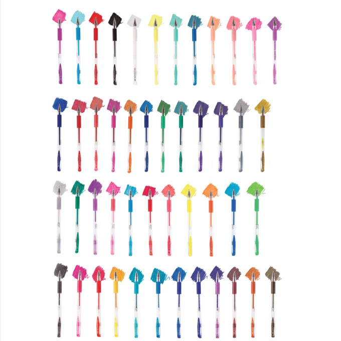Art Alternatives 48-Piece Gel Pen Set, , large
