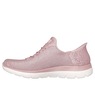 Skechers Women's Slip-Ins Summits Lunar Glow Shoe, Mauve, large