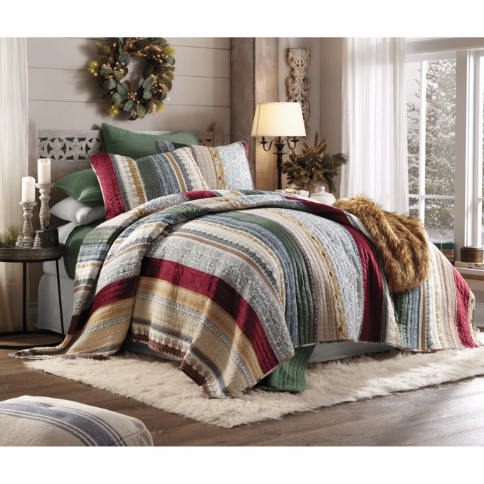 Vale Oversized Quilt and Sham, , large