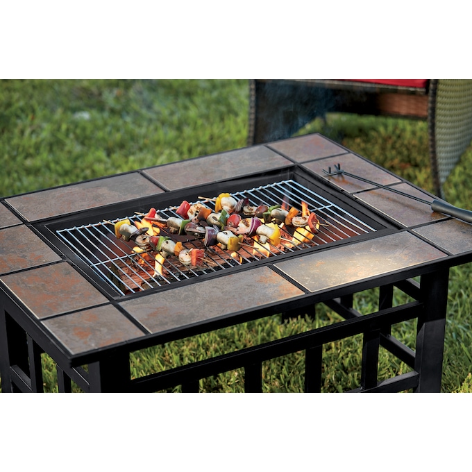 Large fire pit online bbq