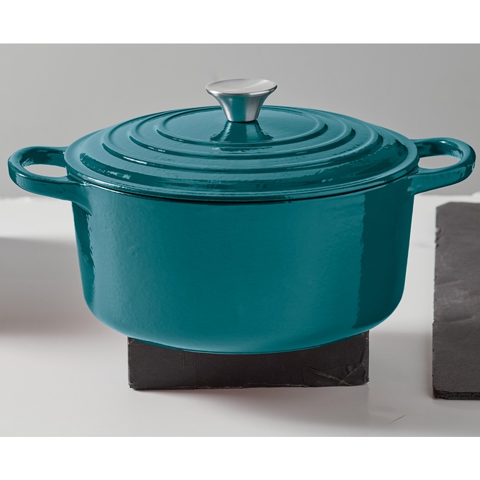 Enameled Cast Iron Cookware 5-Qt. Casserole with Lid