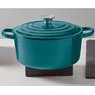 Enameled Cast Iron Cookware 5-Qt. Casserole with Lid, , large