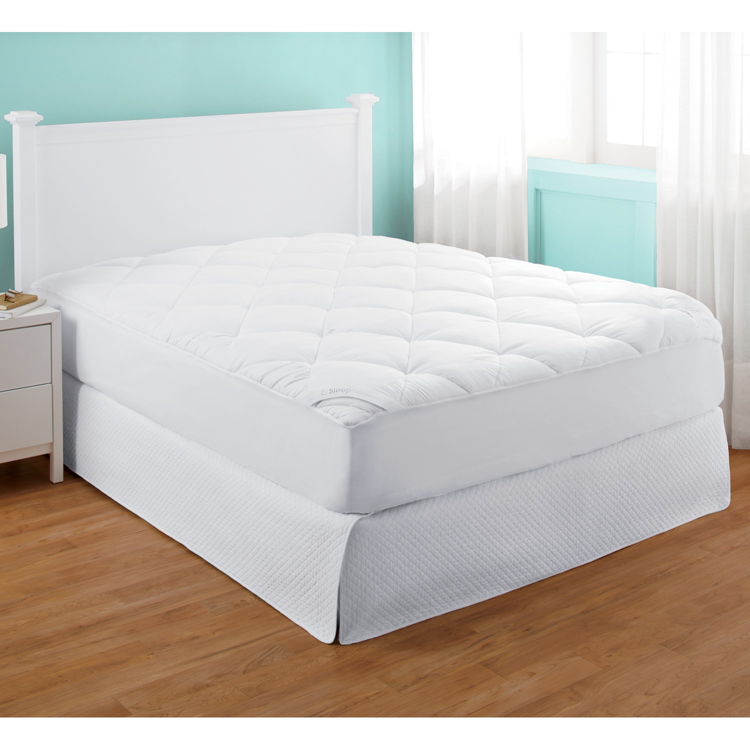 Sleep Connection FullProtection Overfilled Mattress Pad by Montgomery