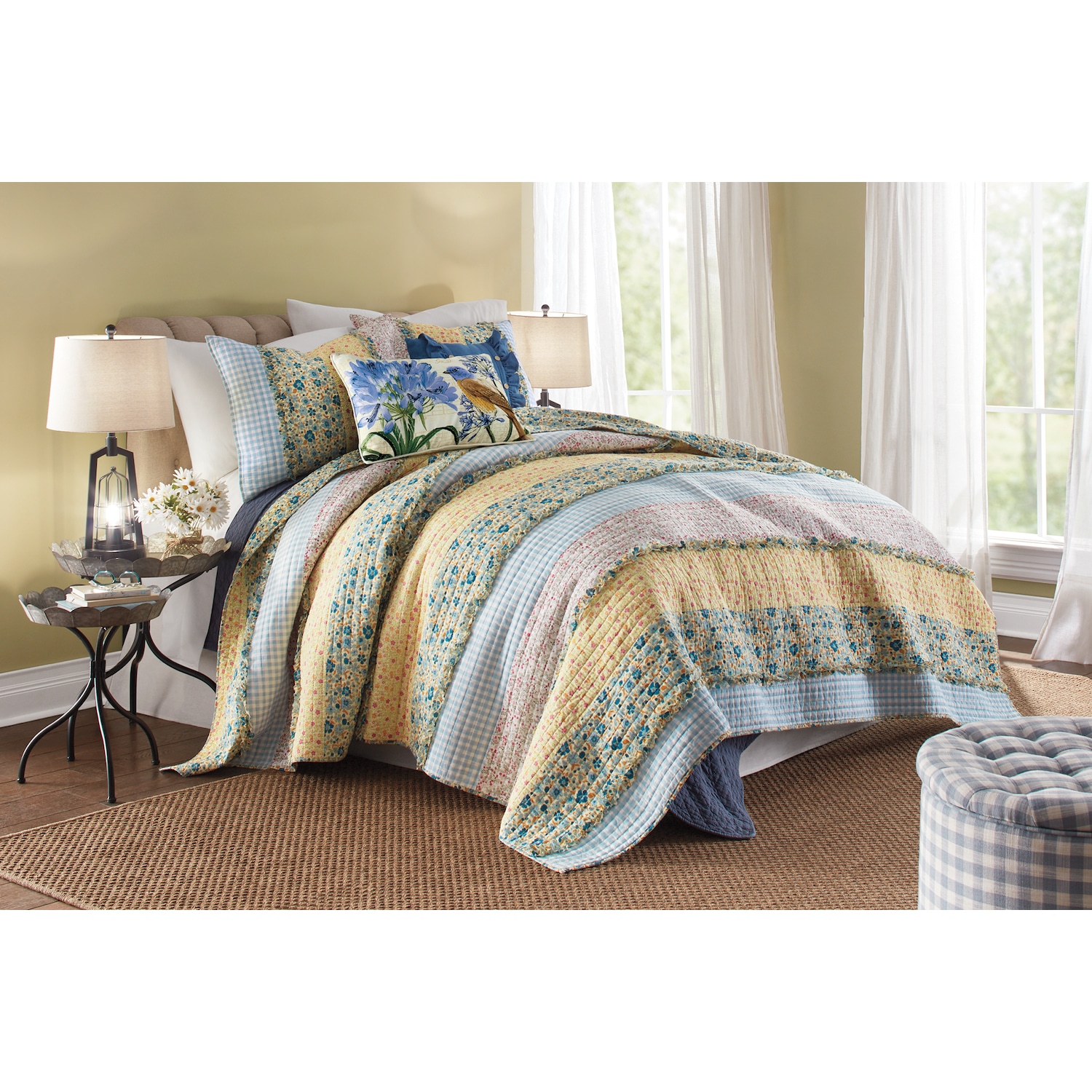 Bluebell Oversized Quilt | Country Door
