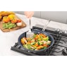 Guy Fieri Flavortown 12-Piece Laser Titanium Cookware Set, Black, large