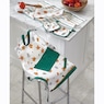 Harvest Leaf Potholder and Towel Set and Apron, , large