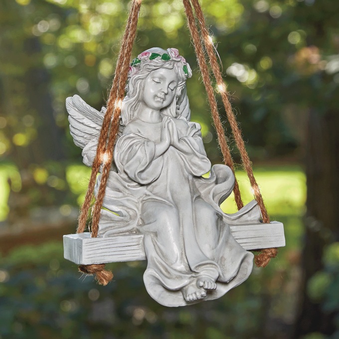 Solar Swinging Angel, , large