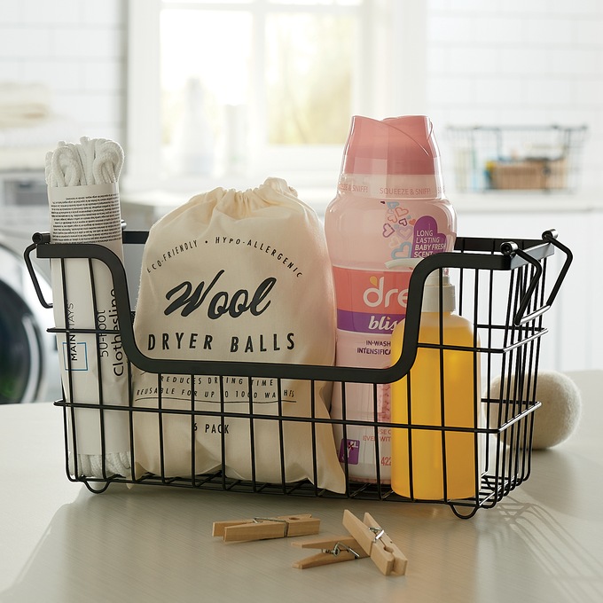 Stackable Metal Pantry Bin, , large