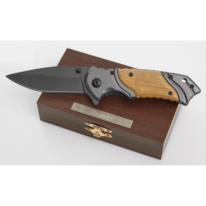 Stanford Personalized Pocket Knife Gift Set