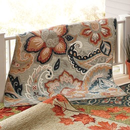 Lilia Transitional Floral Rug, , large