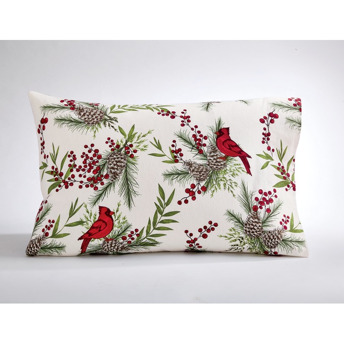 Cardinal Cotton Flannel Sheet Set, , large
