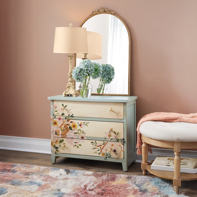 Set of 3 Hydrangea Stems, Blue, large