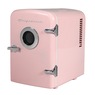 Personalized Frigidaire 6-Can Mini Fridge with Wireless Speaker, Pink, large