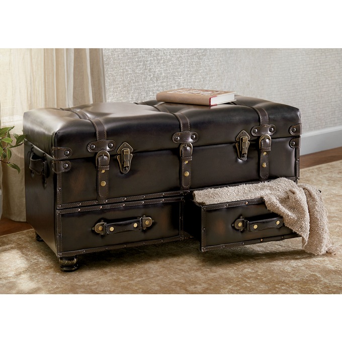 Storage trunk sale bench