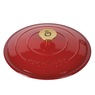 Crock Pot Artisan 6-qt. Enameled Cast Iron Dutch Oven with Lid, Gradient Red, large
