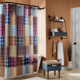 Lancaster Shower Curtain, , large