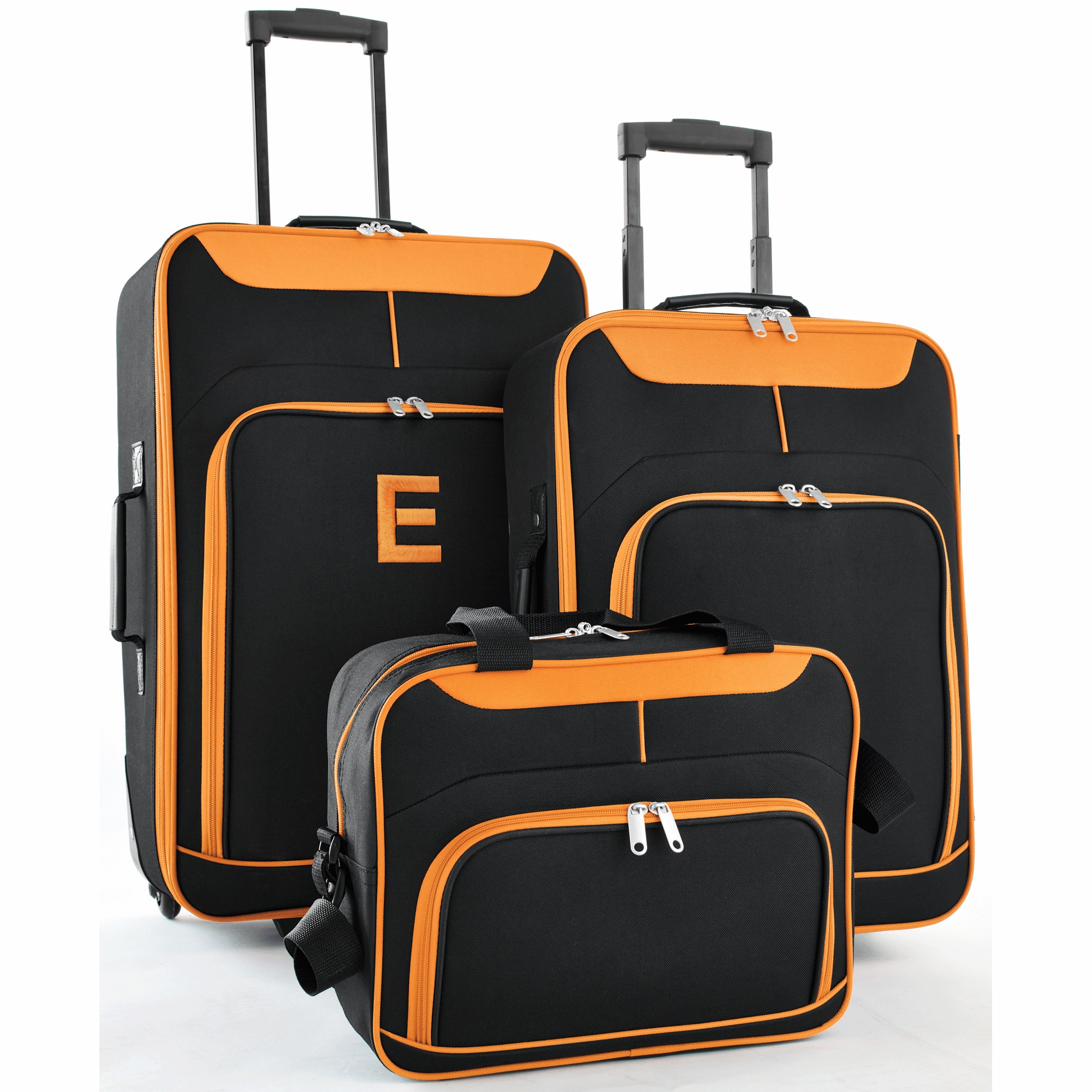 3-Piece Soft-Sided Luggage Set, , large