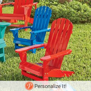 Kid's Adirondack Chair, , large