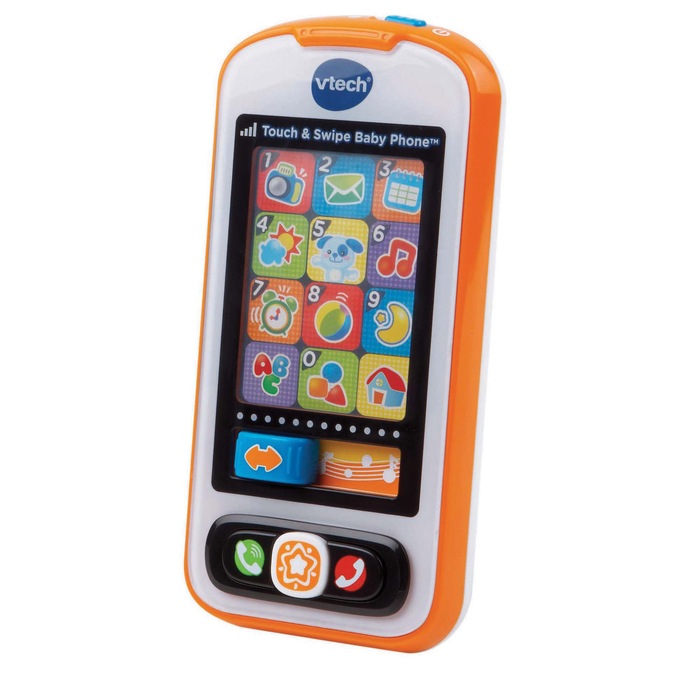 Vtech Touch and Swipe Baby Phone, , large