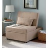 Cali Convertible Chair, Beige, large