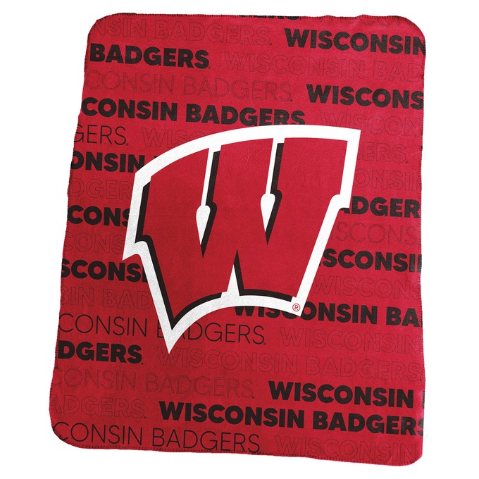 NCAA Classic Plush Throw, , large