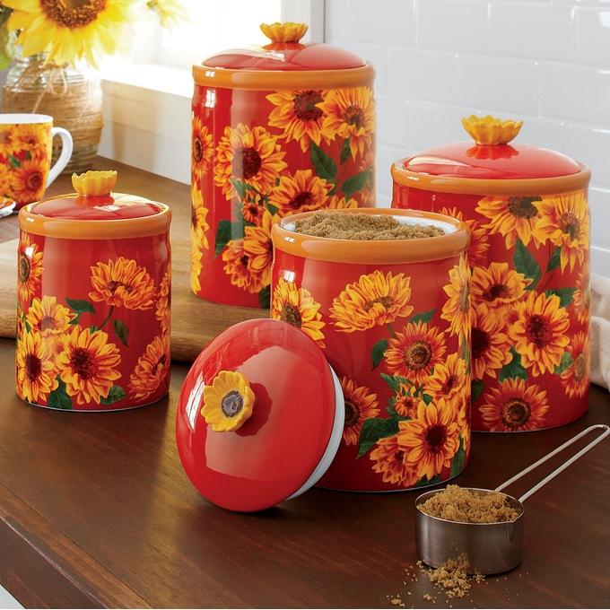 Sunflower Kitchen Accessories Country Door