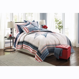 Honor Oversized Quilt and Sham, , large