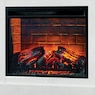 Cozette Fireplace Mantel with Built-In Bookshelves, , large
