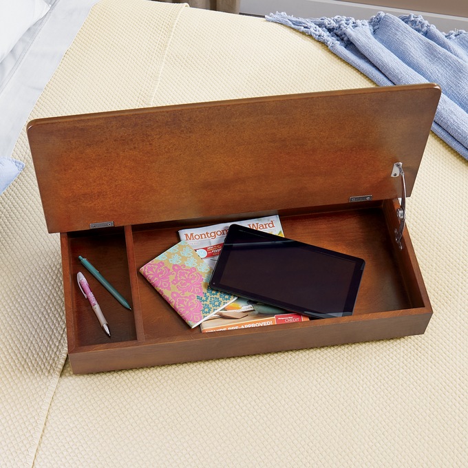Lap Desk with Storage, , large