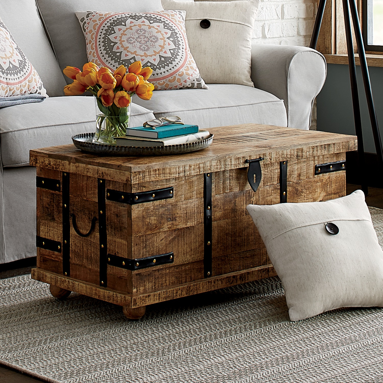 Chest Coffee Table Country Door
