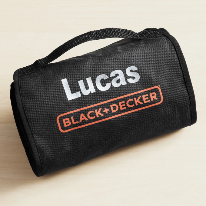 BLACK+DECKER Roll-Up Tool Bag with Toy Tools, , large