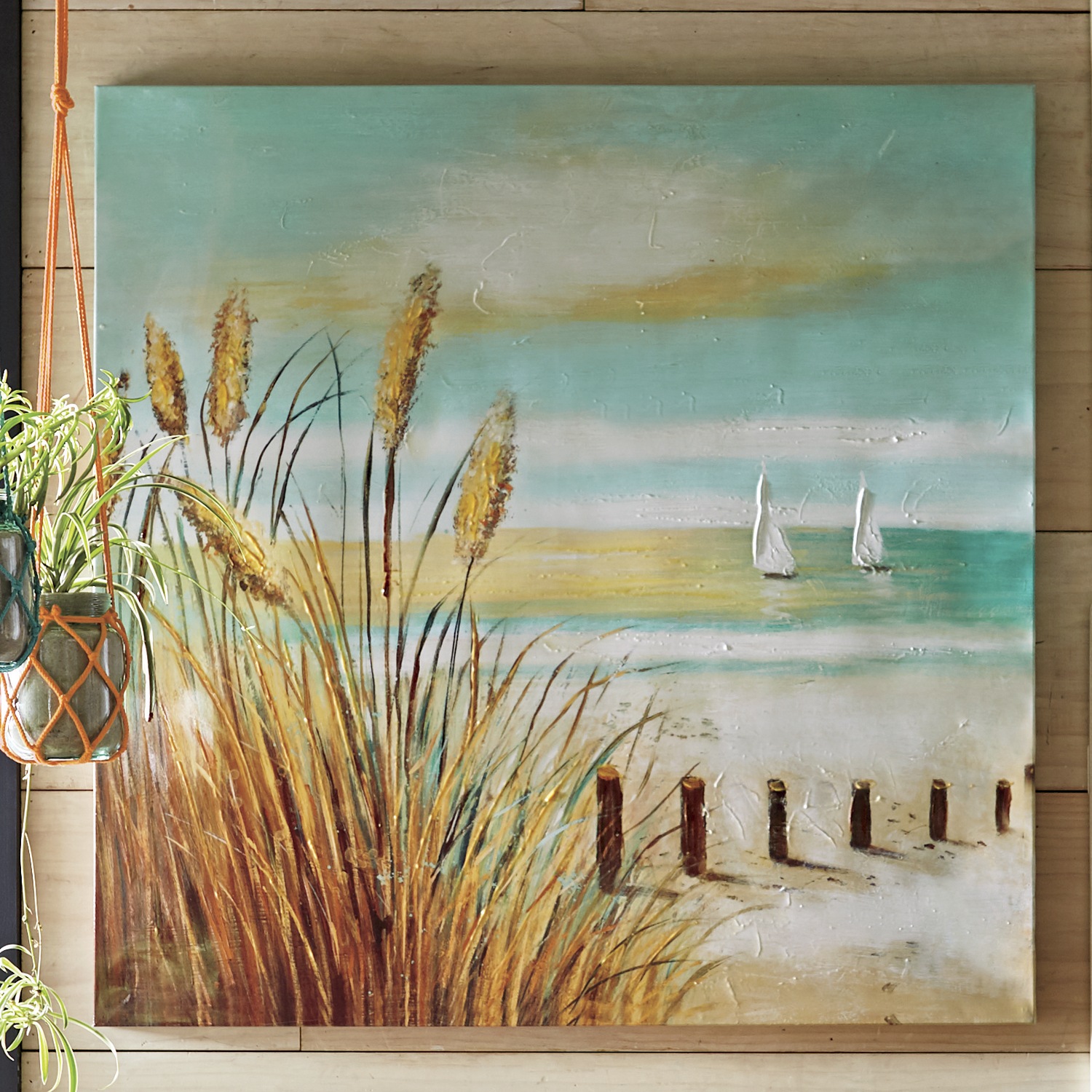 Canvas Beach Art Country Door