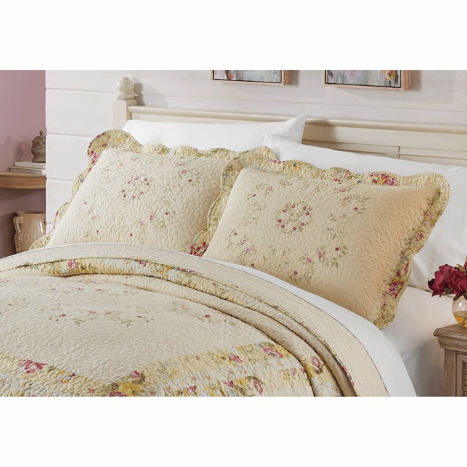 Prairie Bloom Embroidered Sham, , large